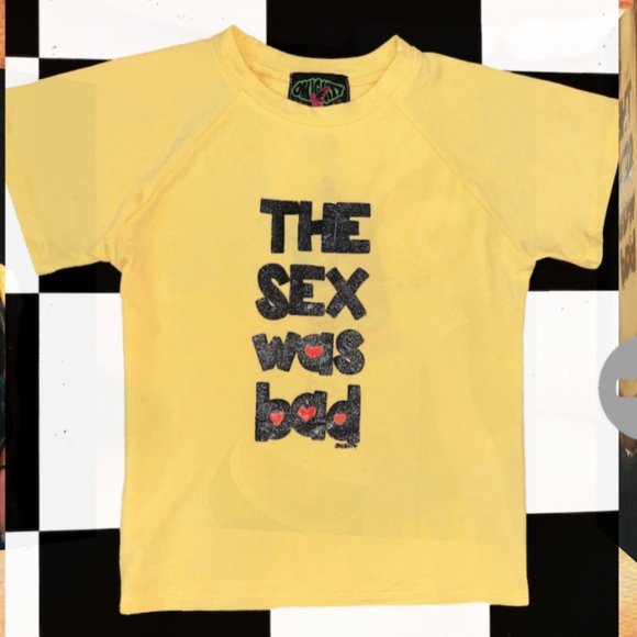 omighty Tops - O'Mighty THE SEX WAS BAD T-Shirt